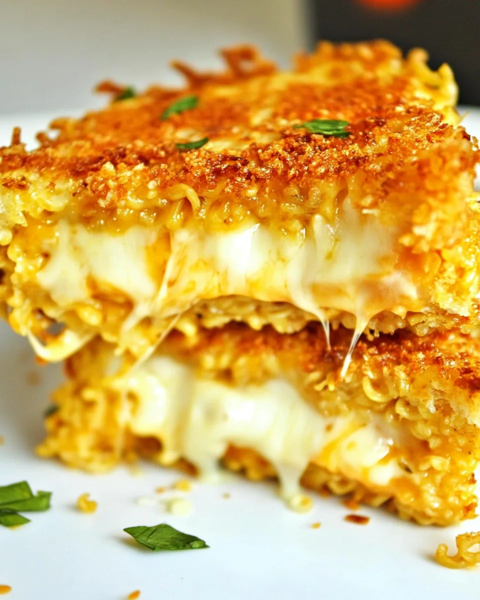 Ramen Grilled Cheese