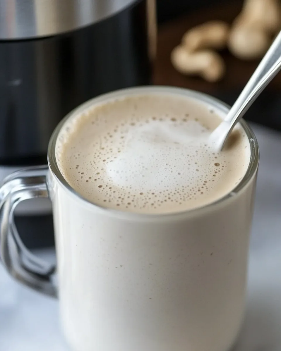 Rich Creamy Cashew Creamer Recipe