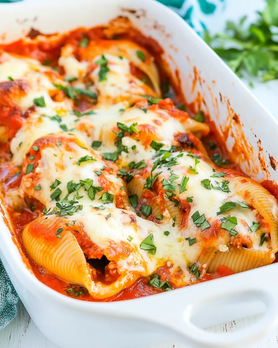 Ricotta Stuffed Shells