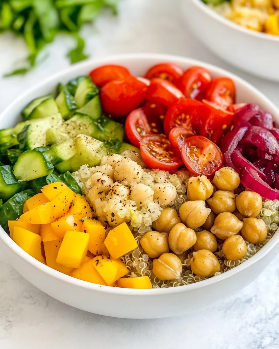 Roasted Chickpea Quinoa Buddha Bowl