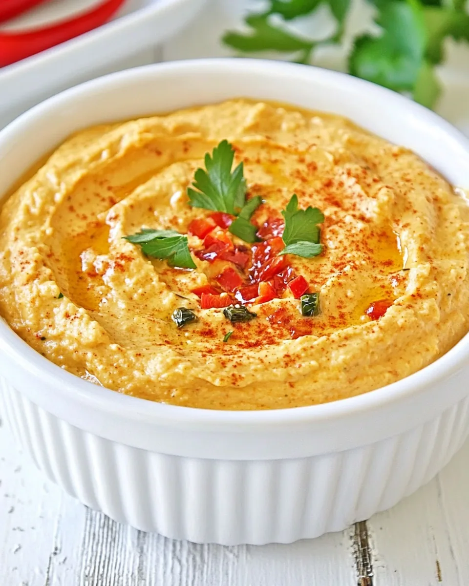Roasted Red Pepper Dip