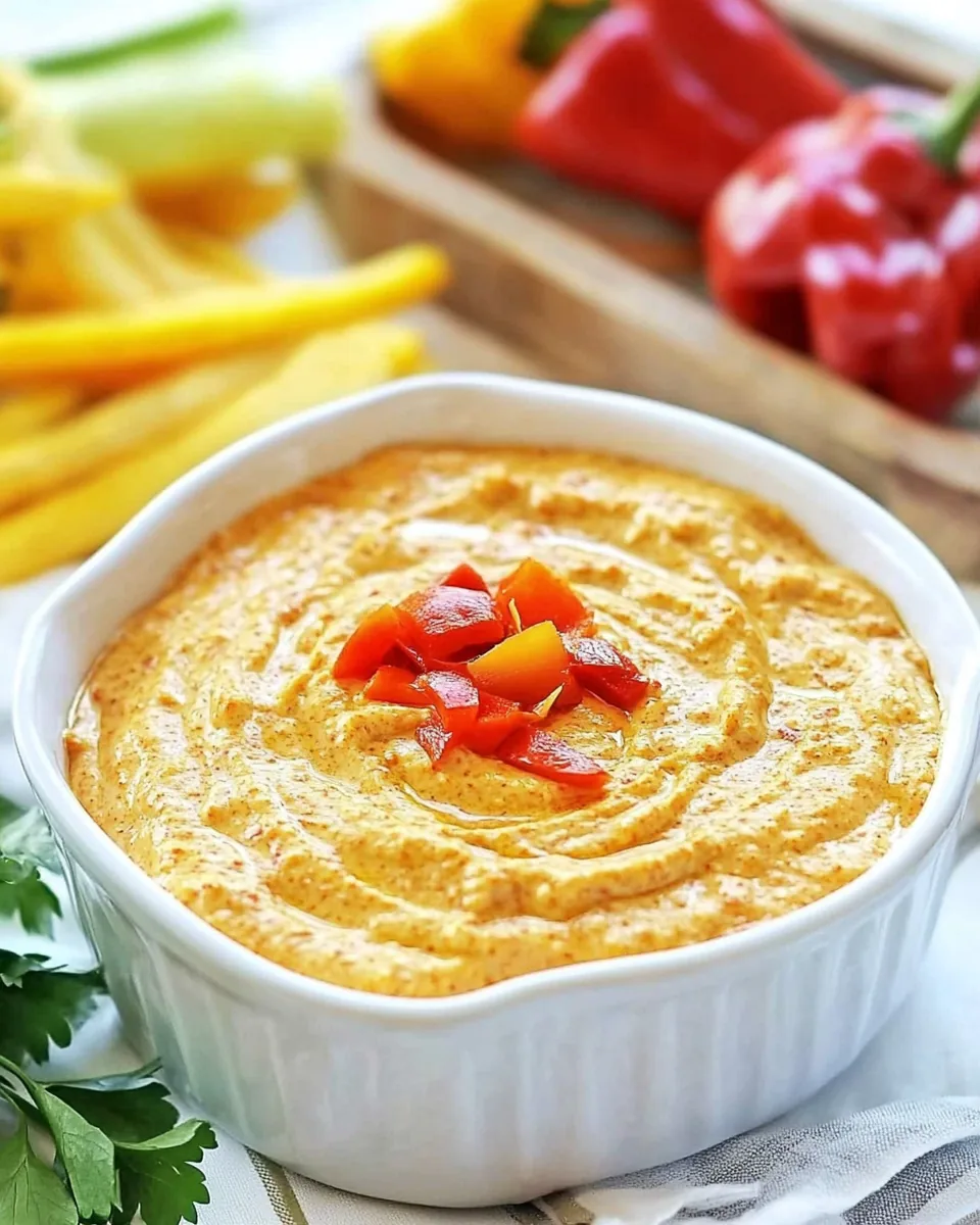 Roasted Red Pepper Dip
