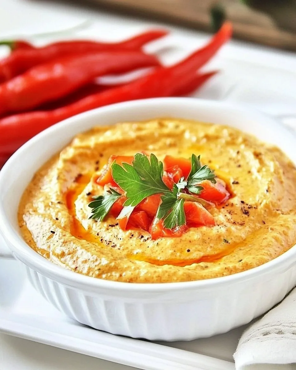 Roasted Red Pepper Dip