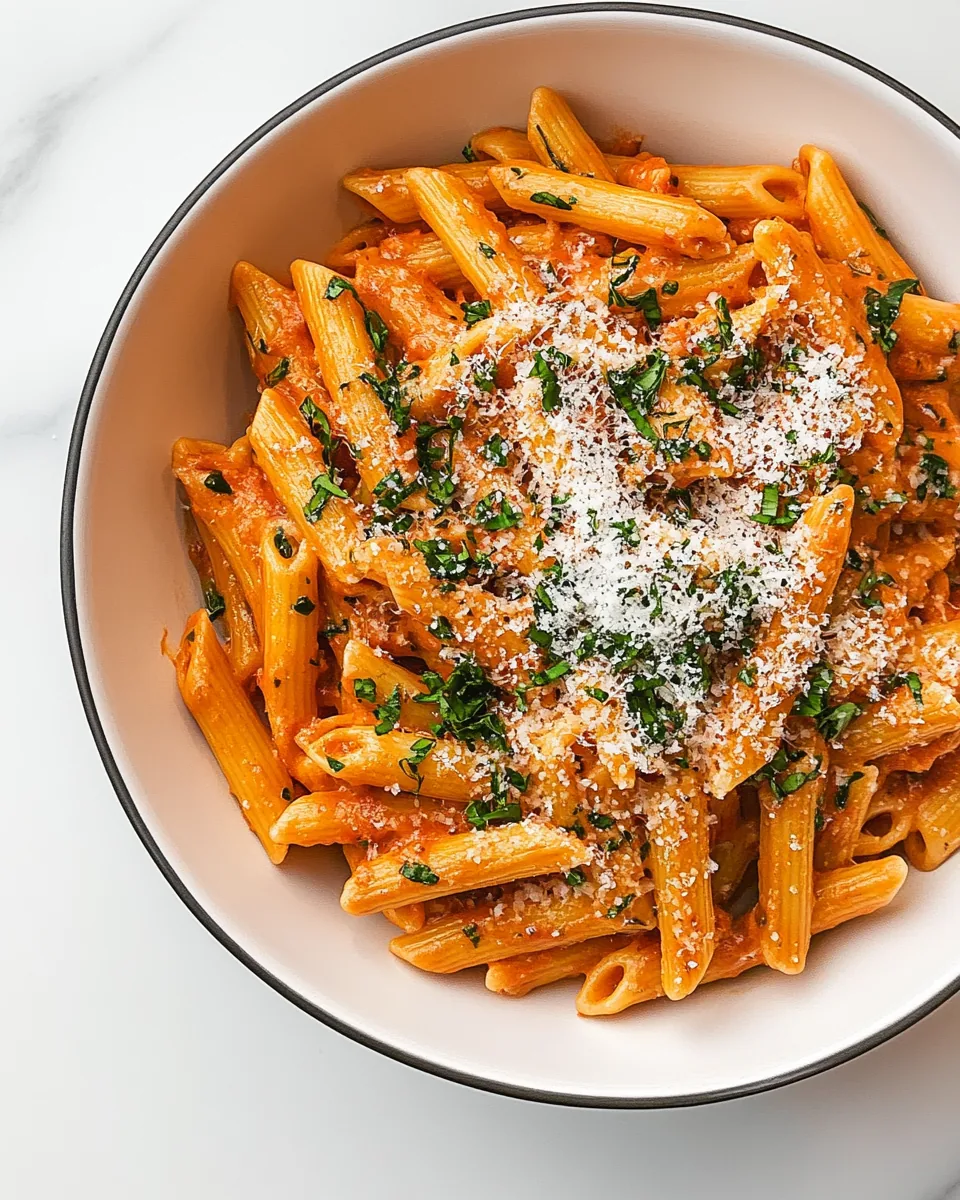 Roasted Red Pepper Pasta