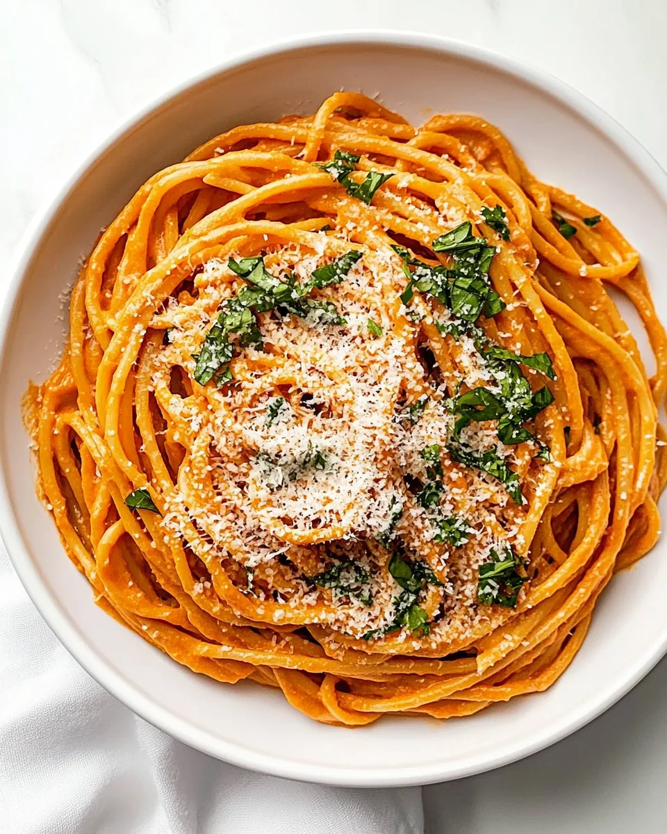 Roasted Red Pepper Pasta
