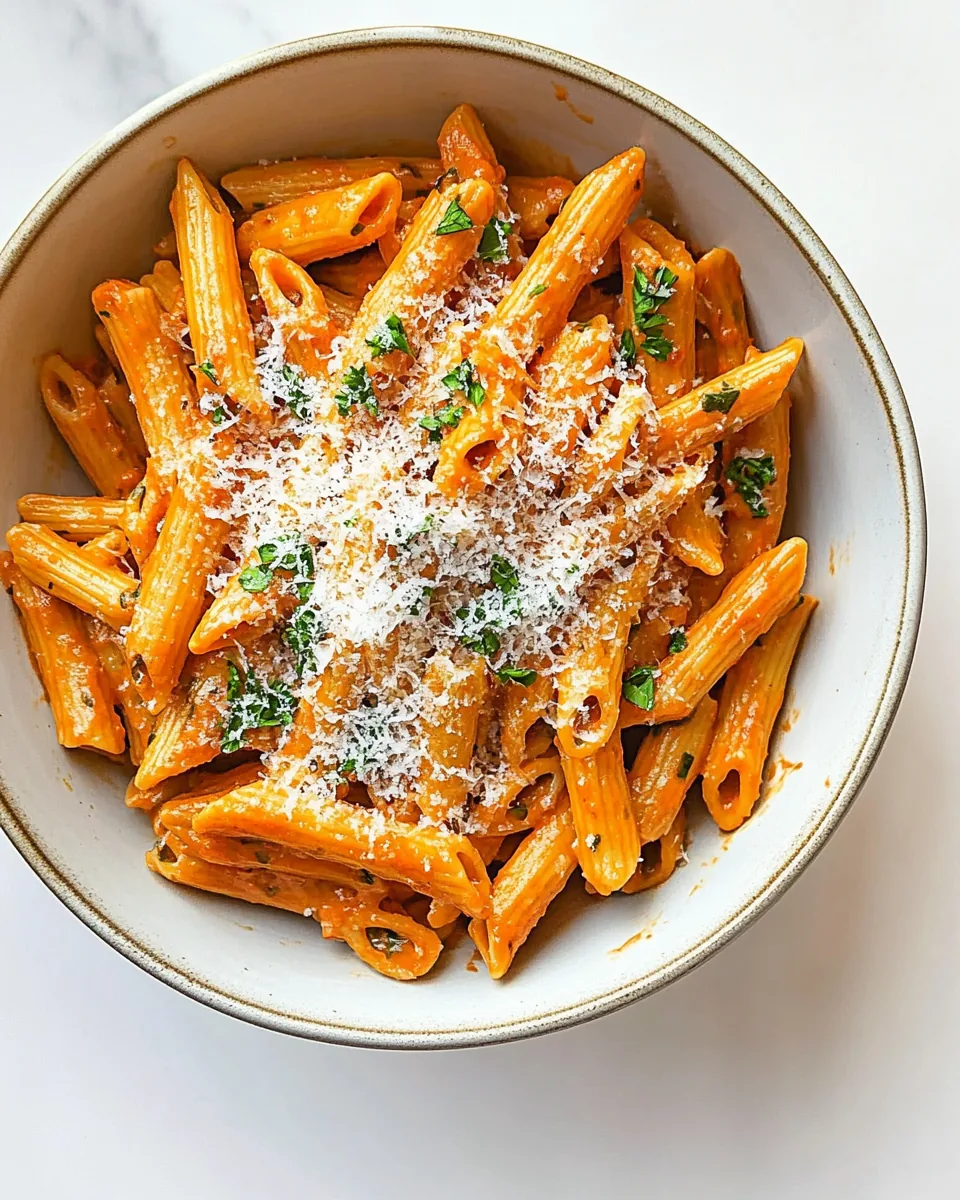 Roasted Red Pepper Pasta
