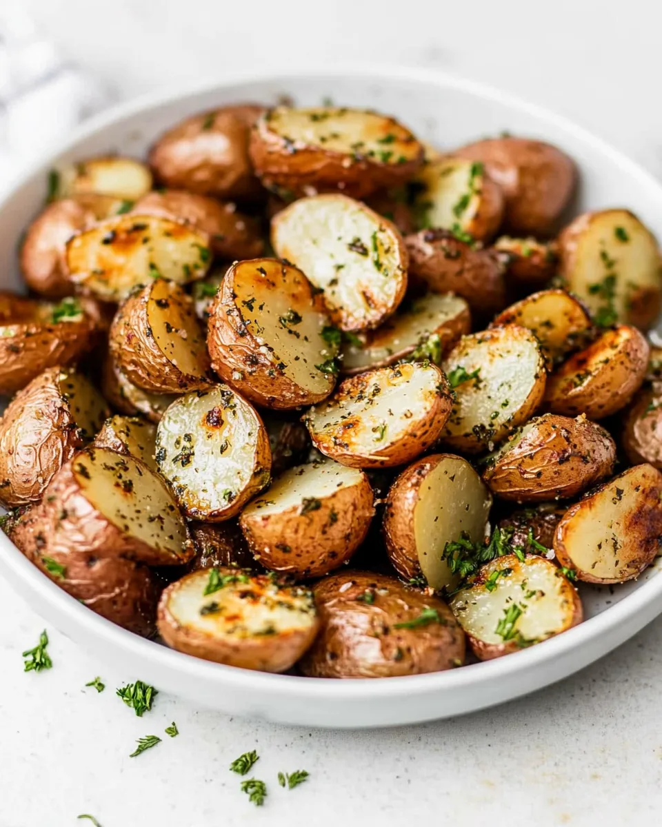 Roasted Red Potatoes with Garlic and Herbs