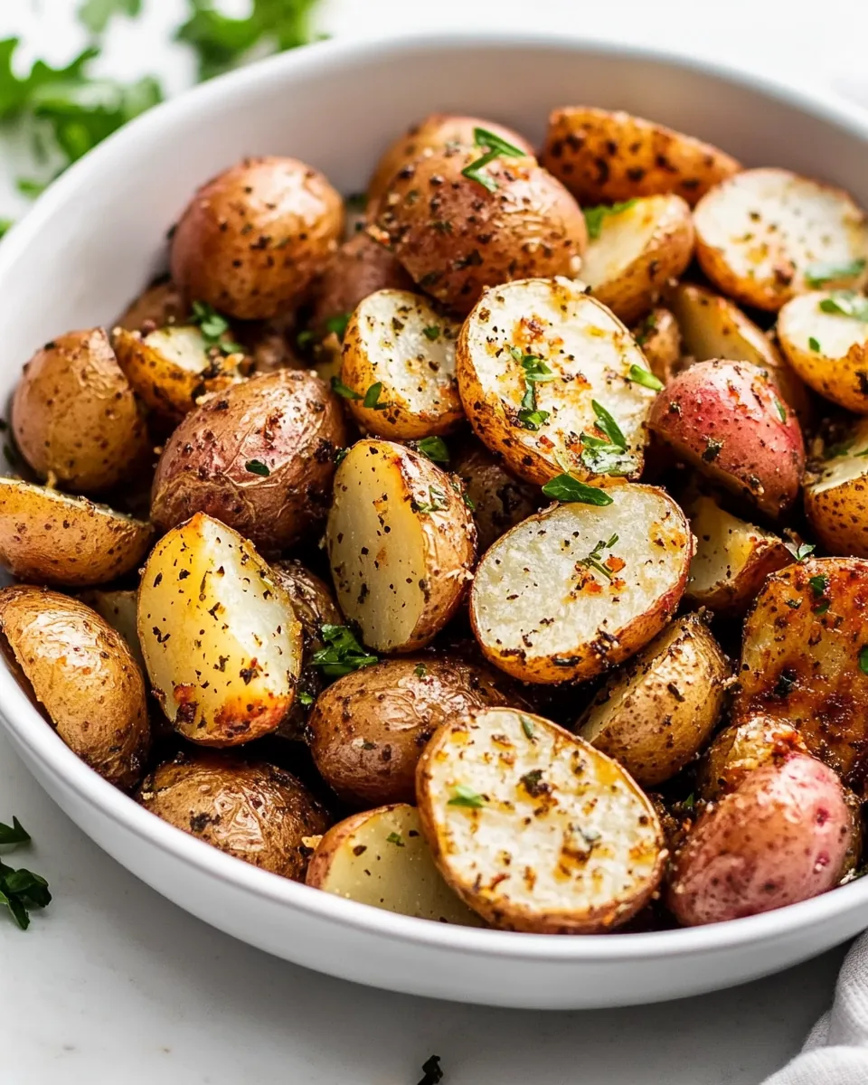 Roasted Red Potatoes with Garlic and Herbs
