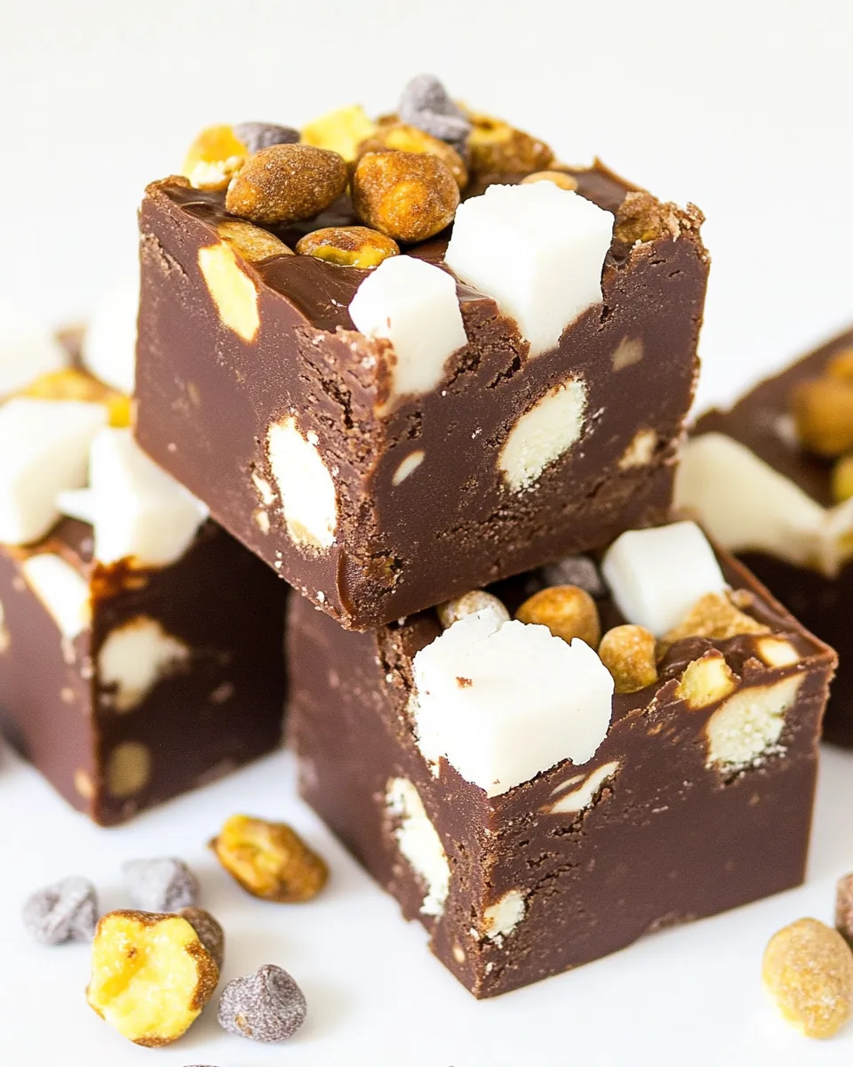 Rocky Road Fudge Recipe