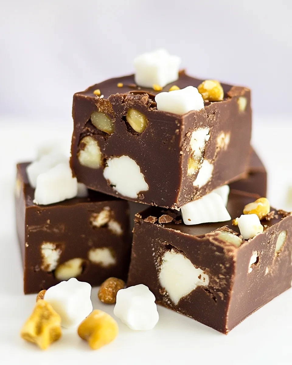 Rocky Road Fudge Recipe