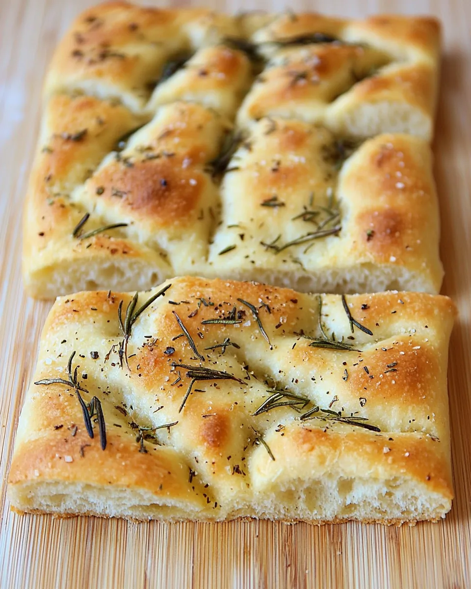 Rosemary Focaccia