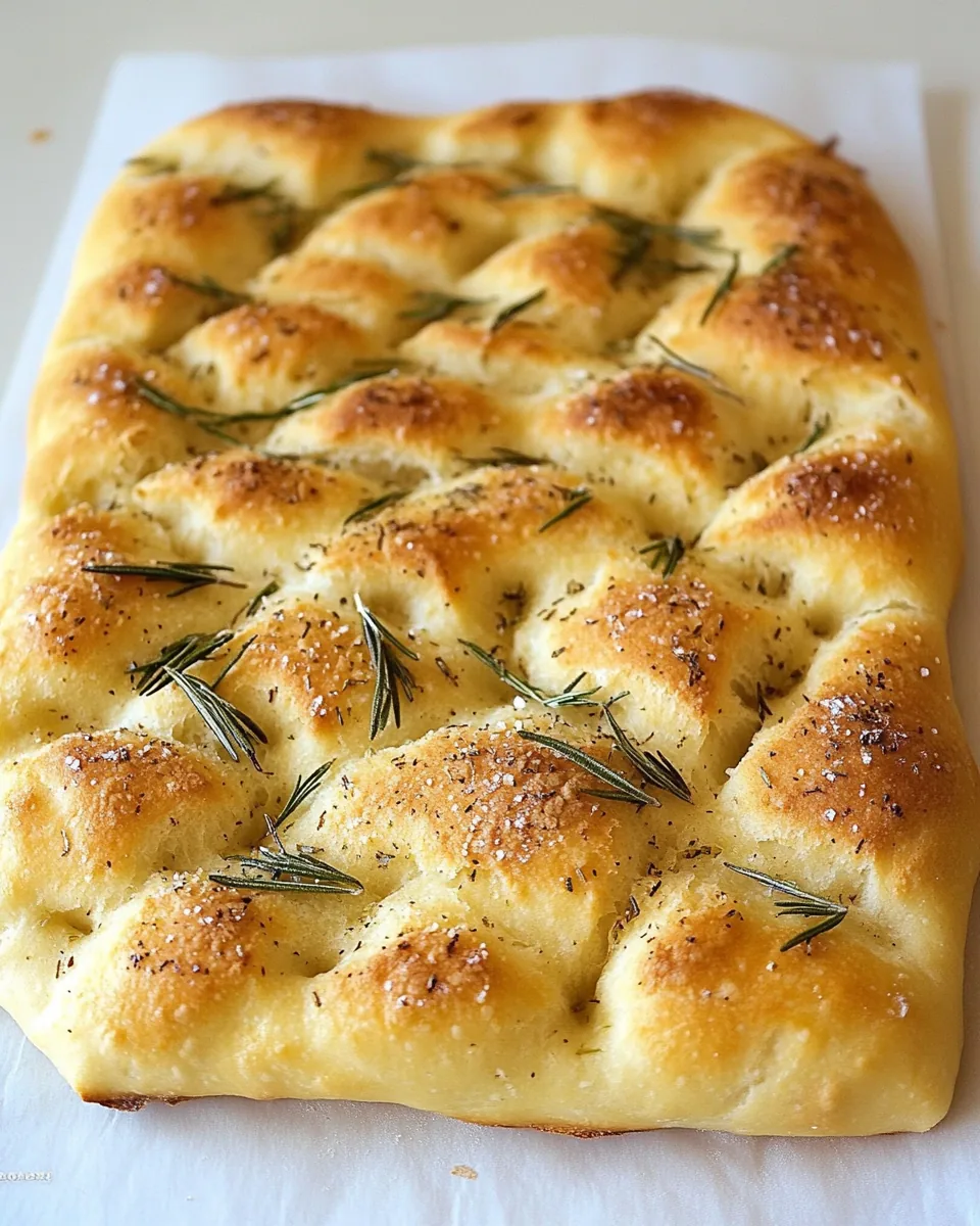 Rosemary Focaccia