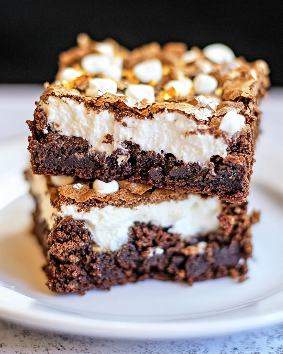 S'mores Brownies