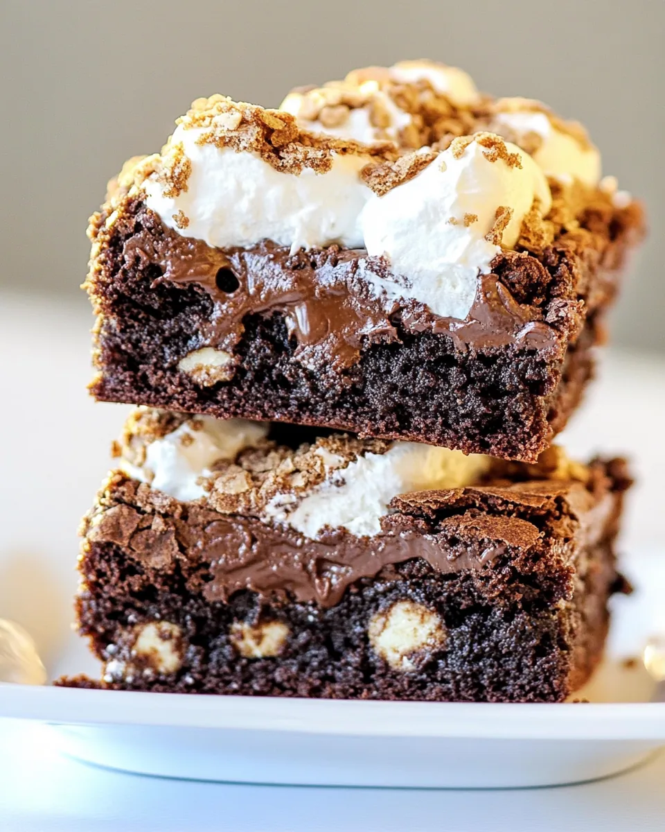 S'mores Brownies