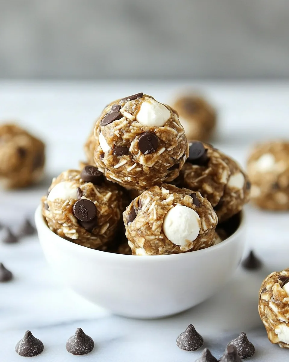 S'mores Energy Bites