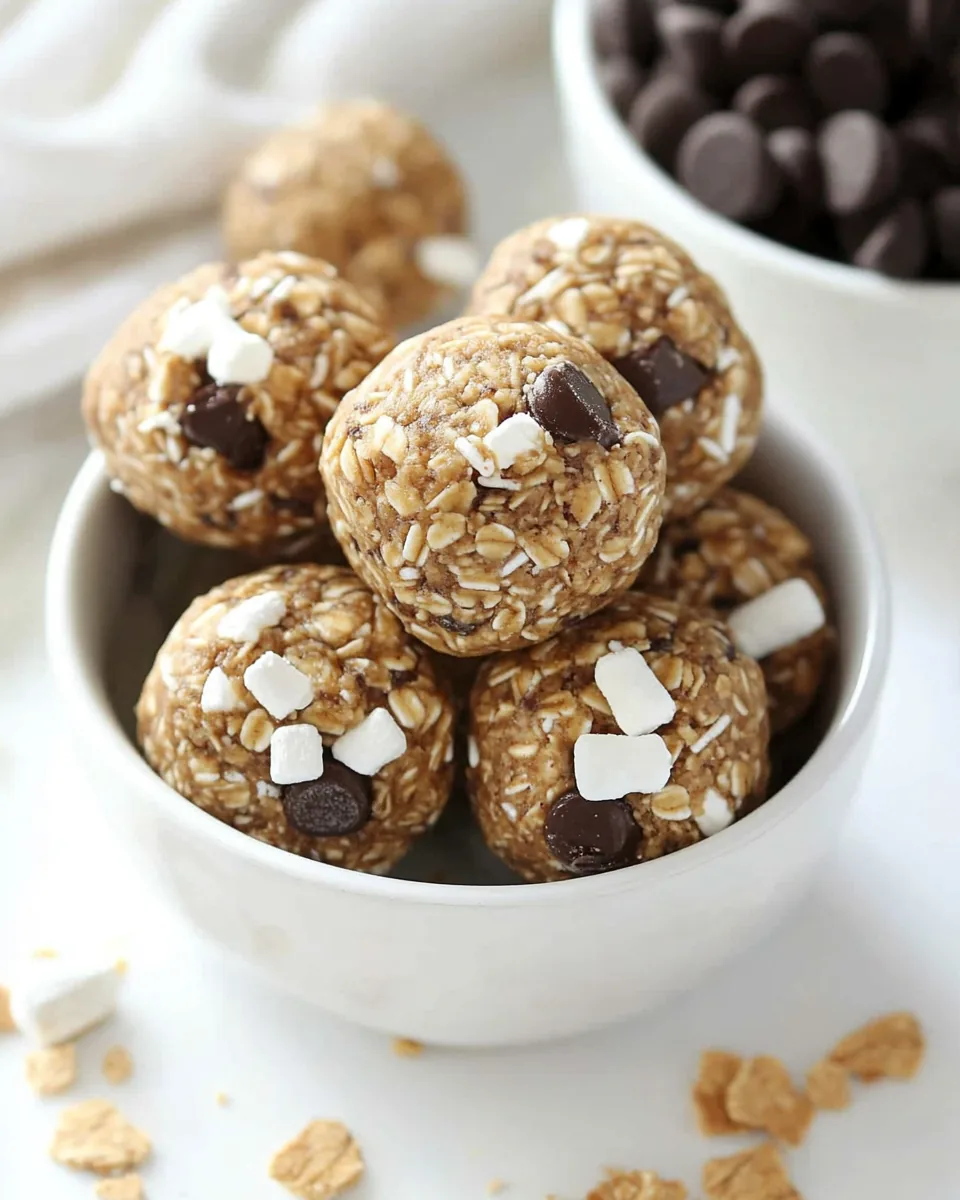 S'mores Energy Bites