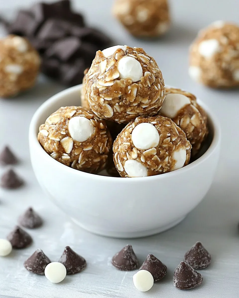 S'mores Energy Bites
