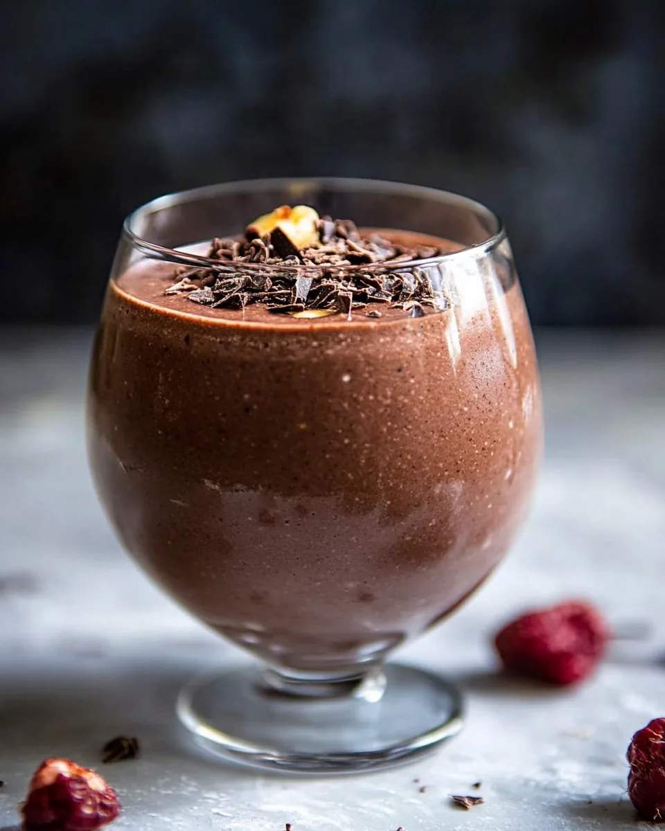 Super Energizing Chocolate Smoothie