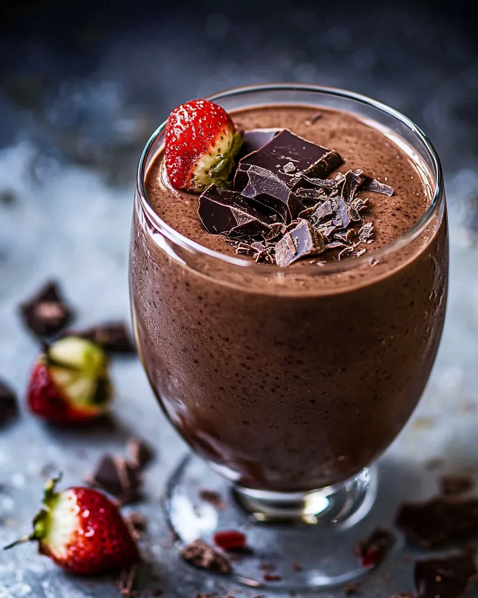 Super Energizing Chocolate Smoothie