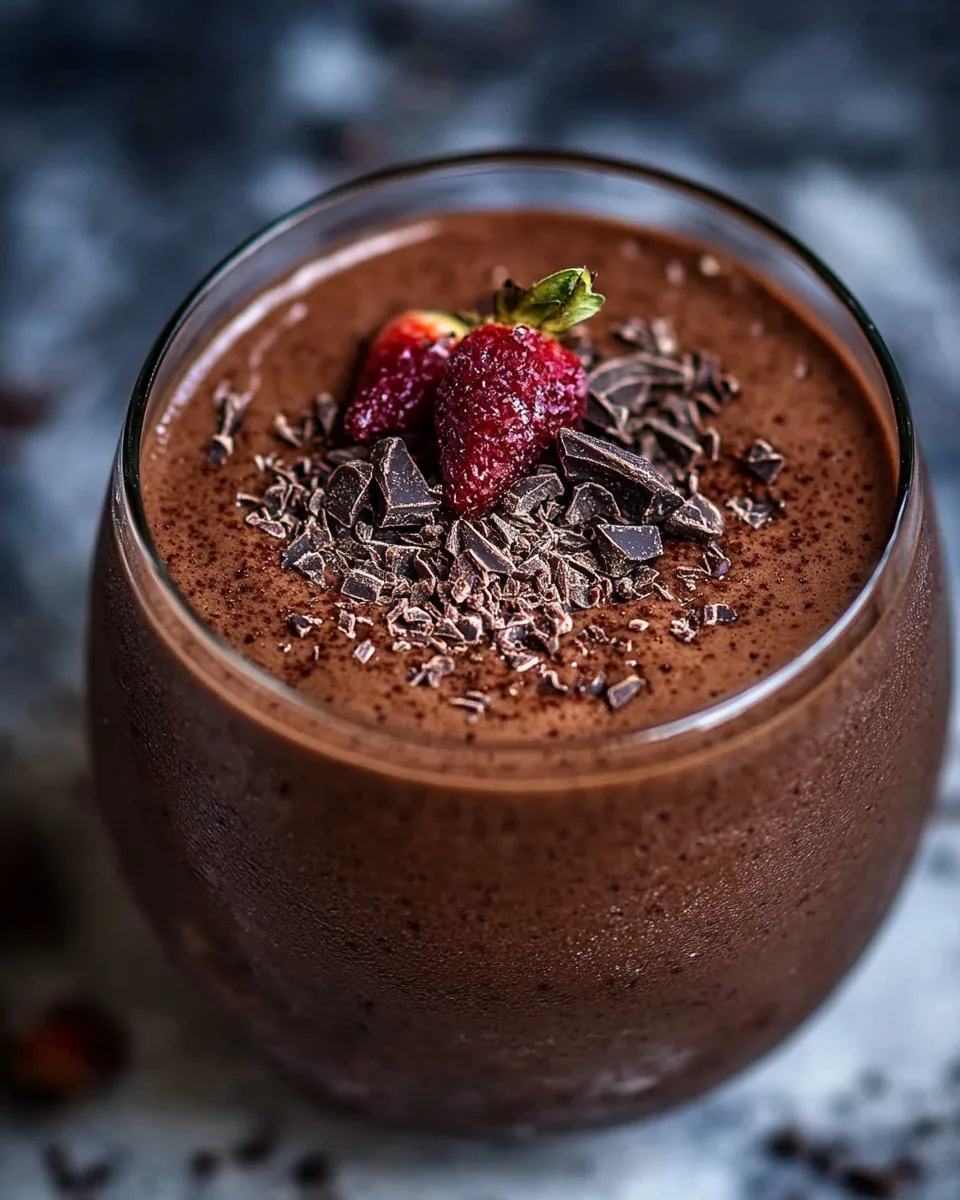 Super Energizing Chocolate Smoothie