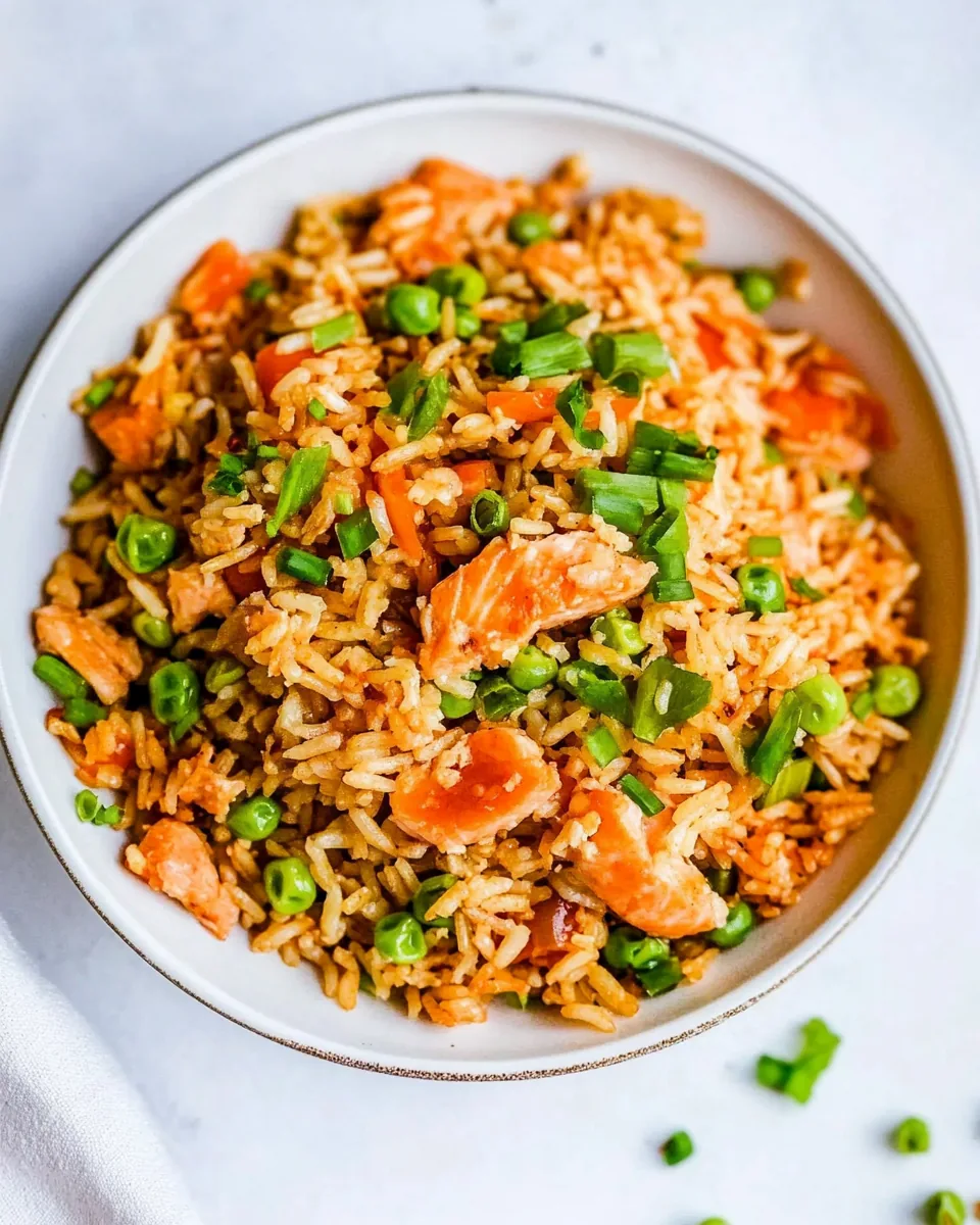 Salmon Fried Rice