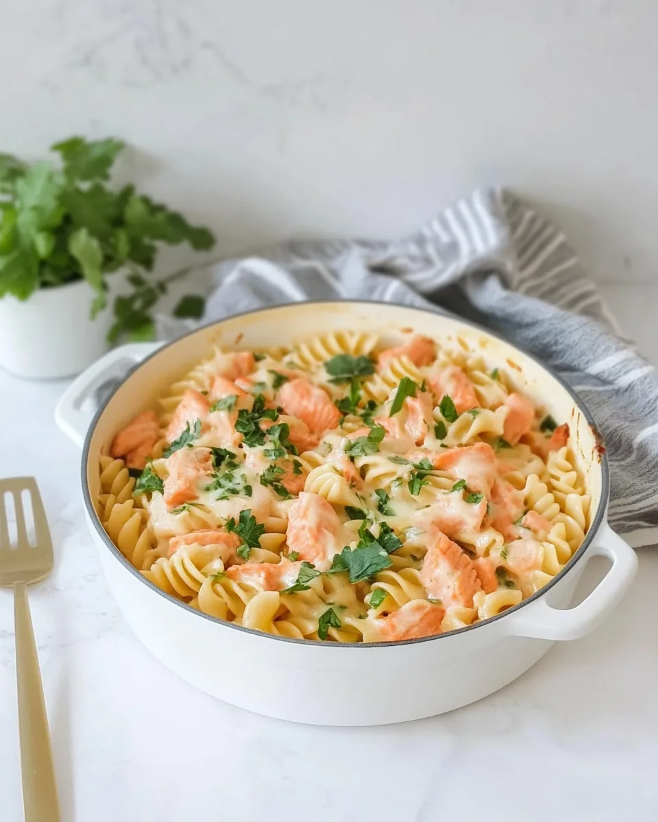 Salmon Pasta Bake
