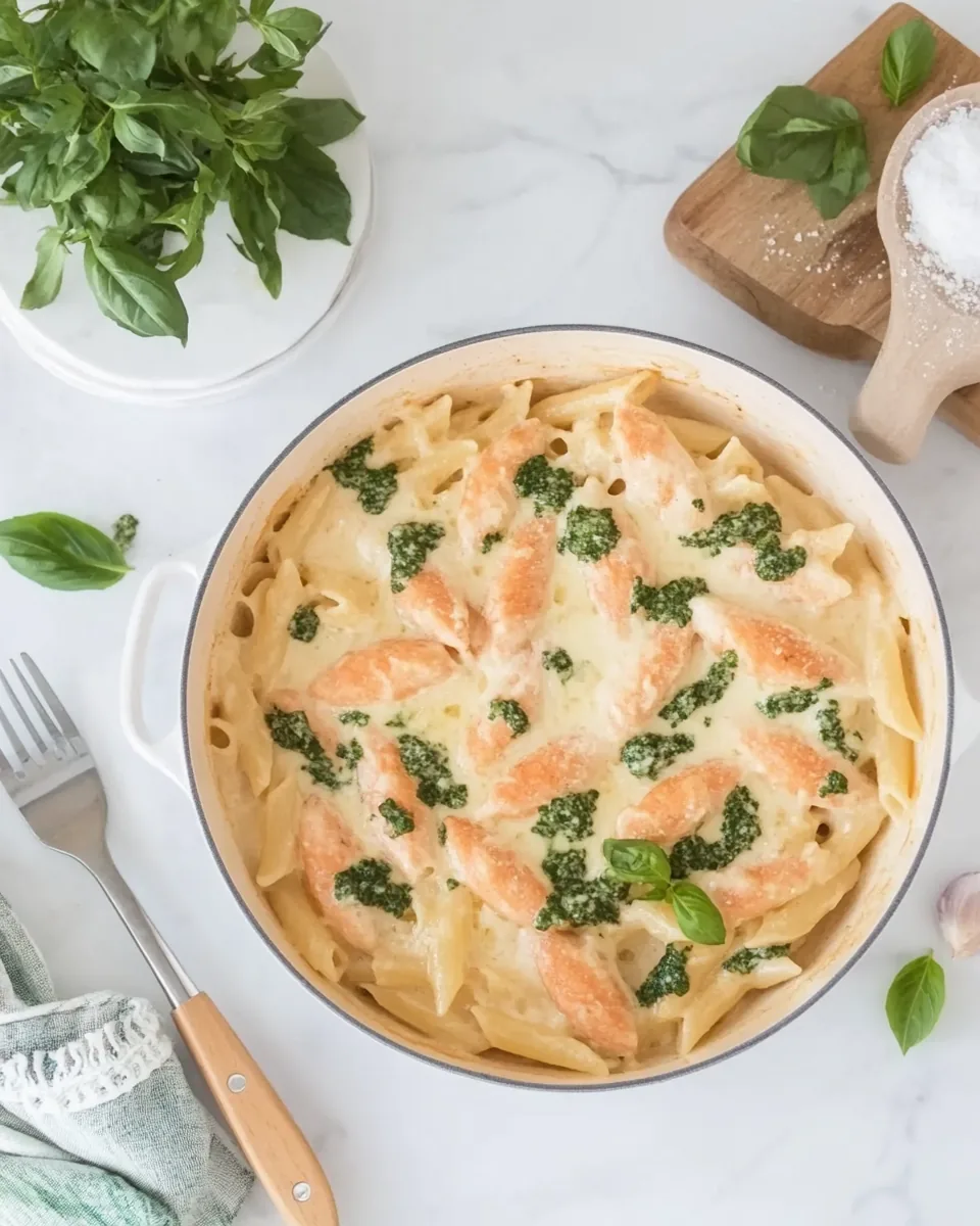 Salmon Pasta Bake