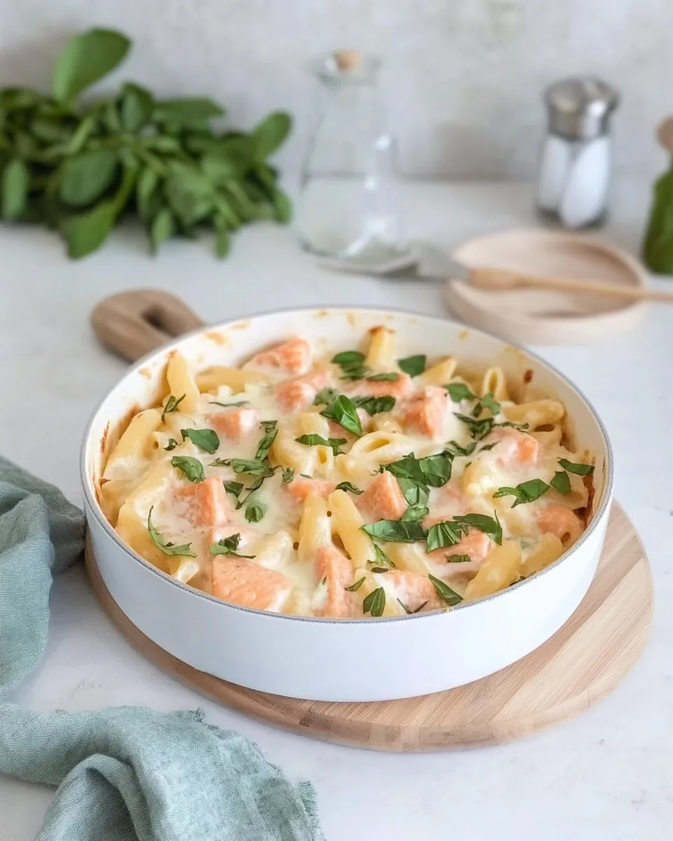 Salmon Pasta Bake