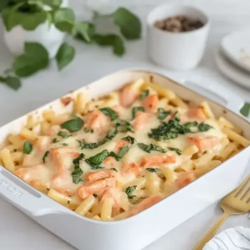 Salmon Pasta Bake