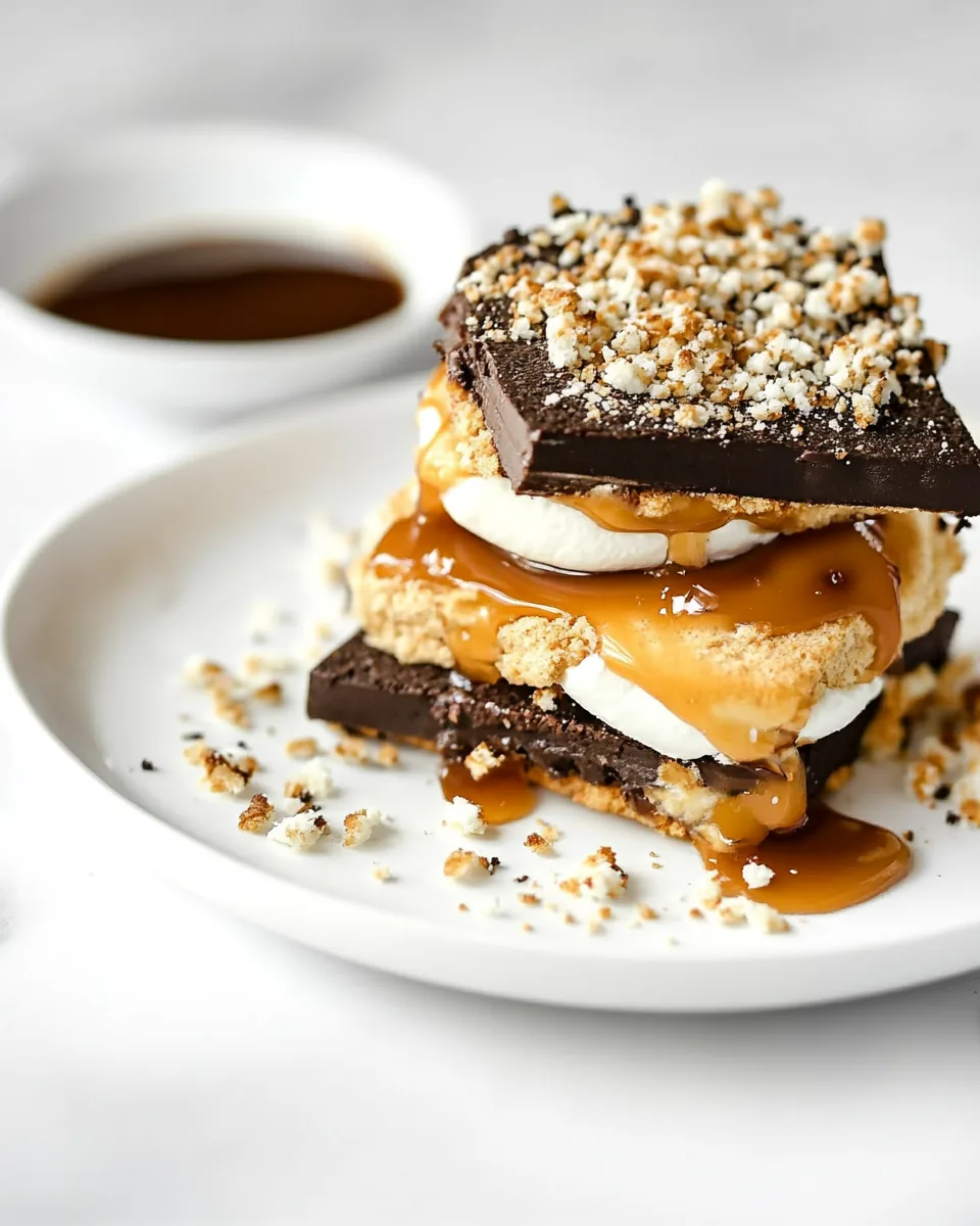 Salted Caramel S’mores