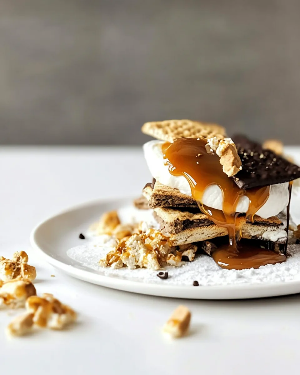 Salted Caramel S’mores