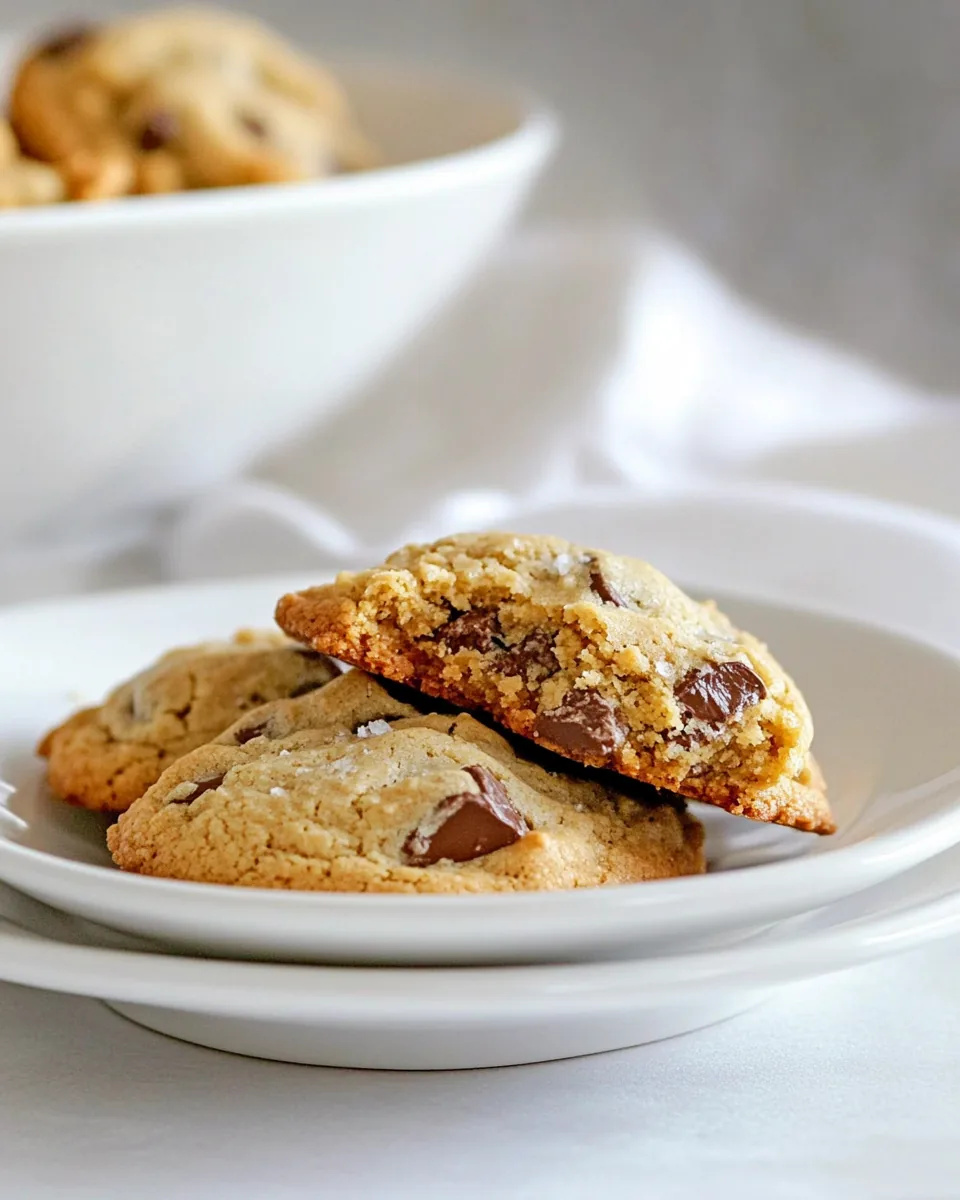 Salted Chocolate Chunk Cookies