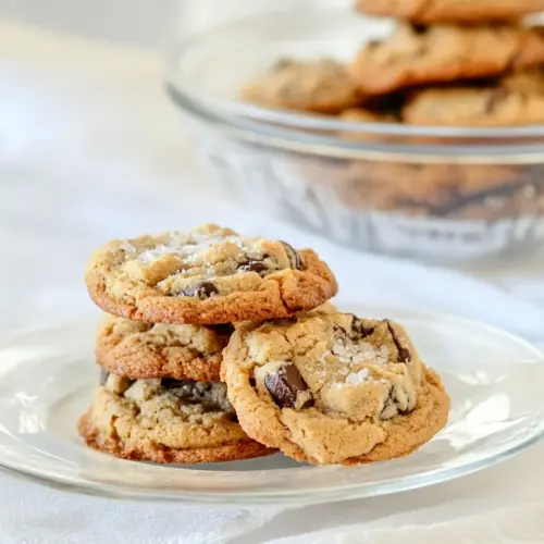 Salted Chocolate Chunk Cookies