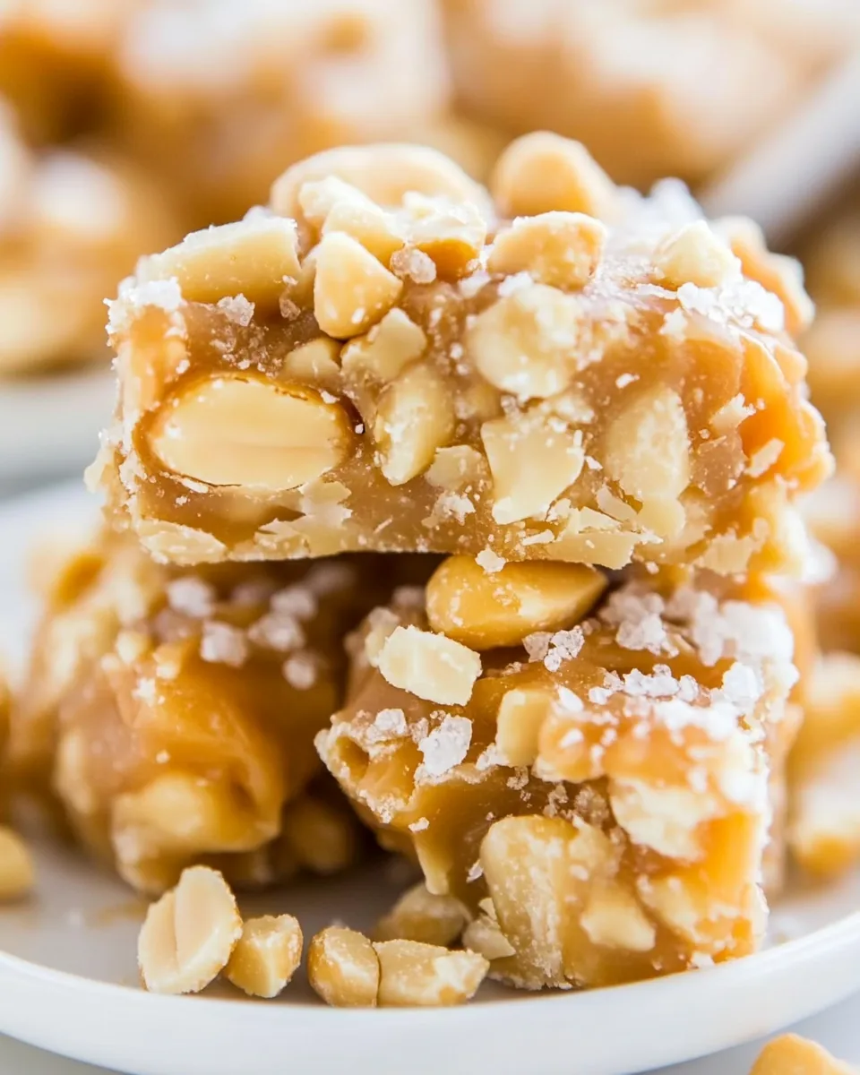 Salted Peanut Chews
