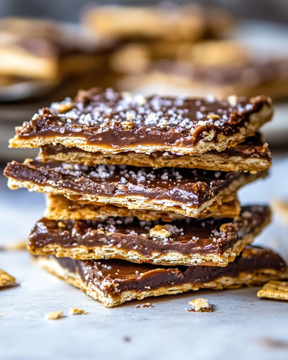 Saltine Cracker Toffee