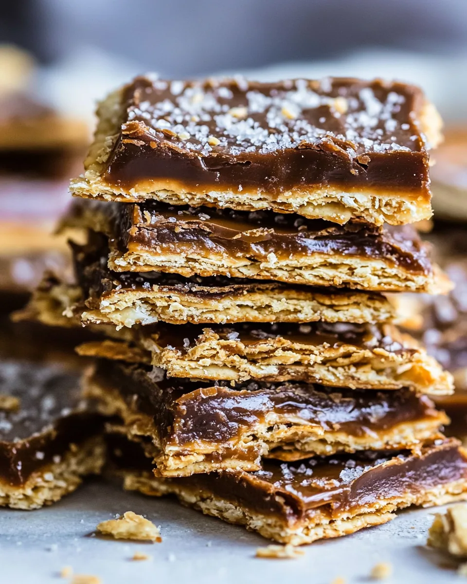 Saltine Cracker Toffee