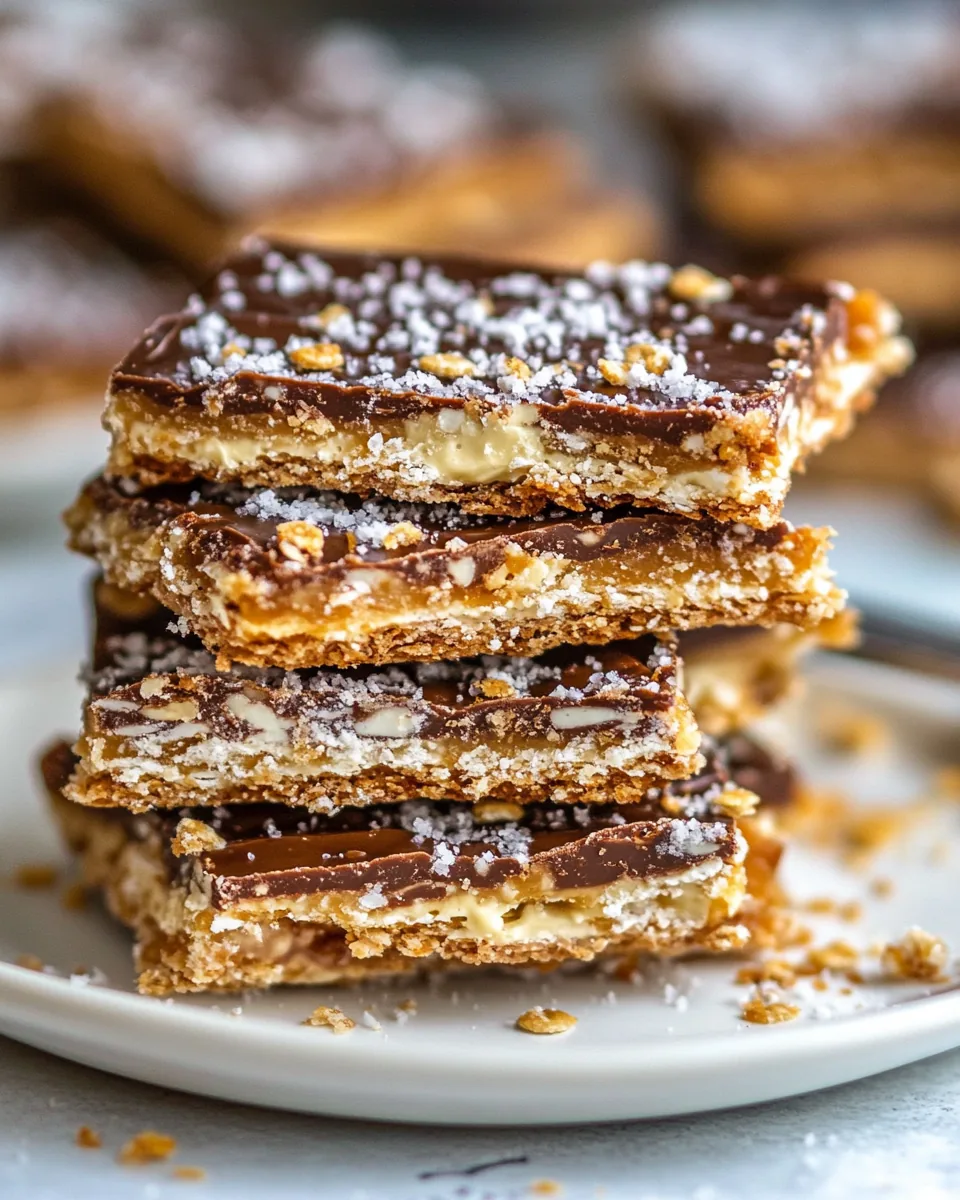 Saltine Cracker Toffee