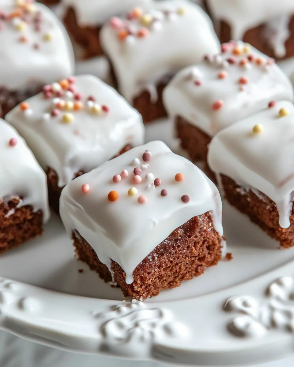 Sheet Cake Bites