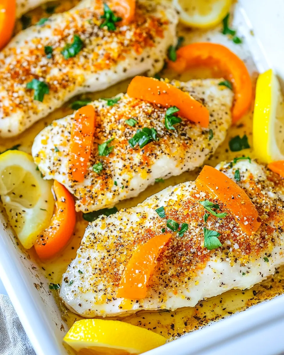 Sheet Pan Lemon Pepper Chicken