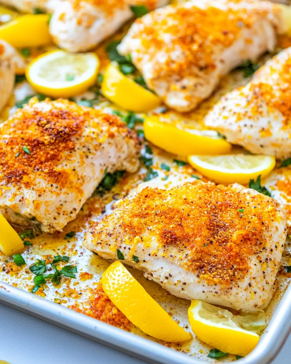Sheet Pan Lemon Pepper Chicken