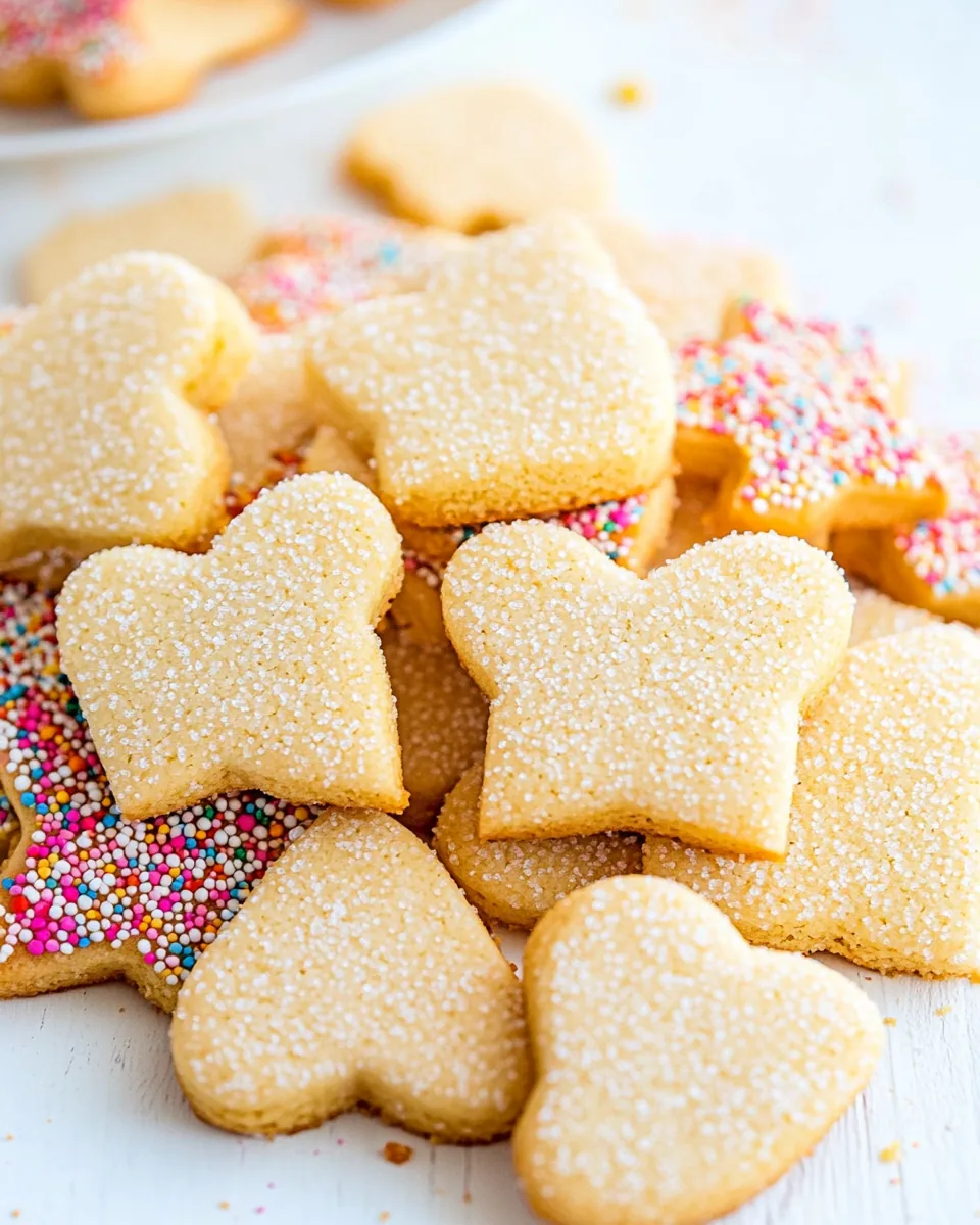 Shortbread Cut Out Cookies
