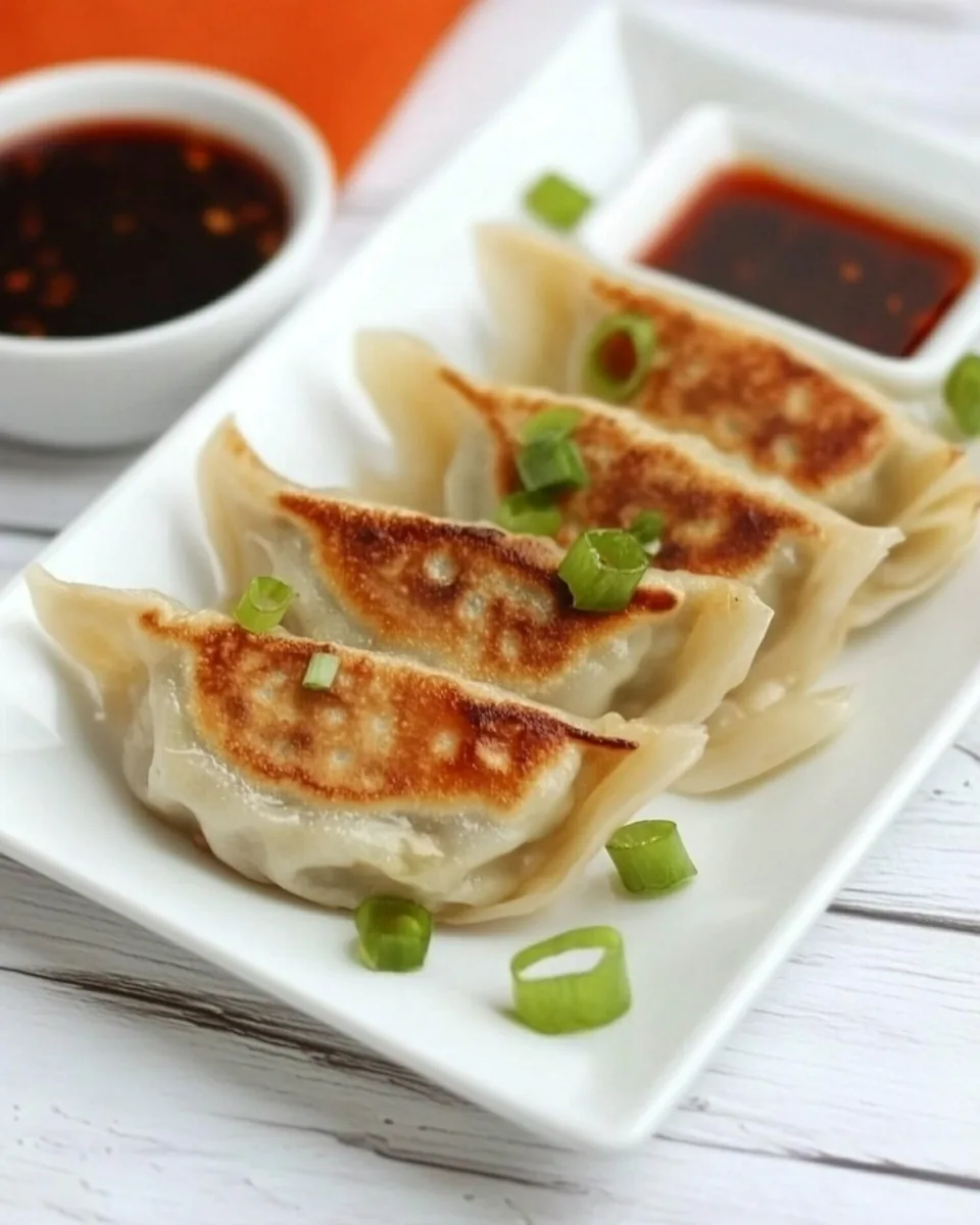 Simple Pan Seared Dumplings