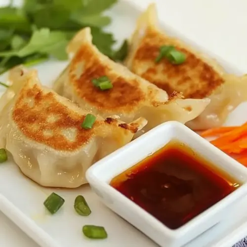 Simple Pan Seared Dumplings