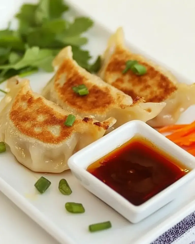Simple Pan Seared Dumplings