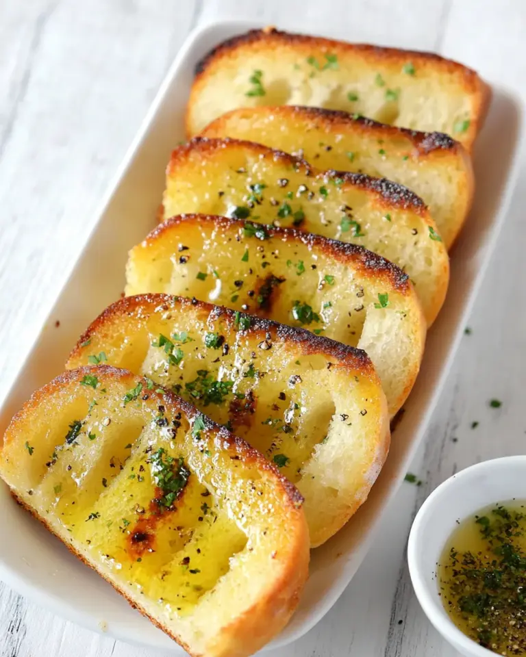 Skillet Garlic Bread
