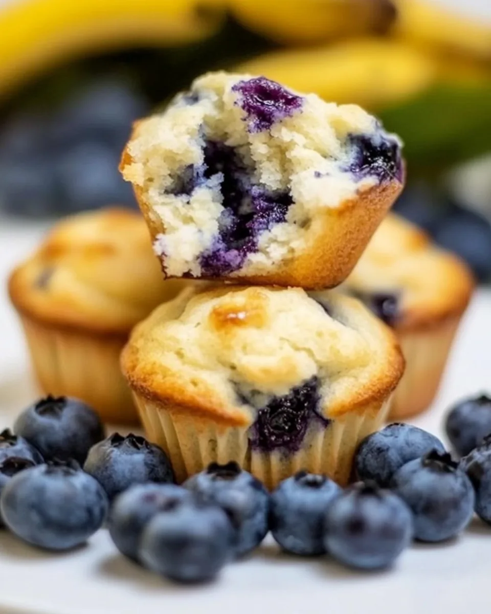 Skinny Blueberry Muffins