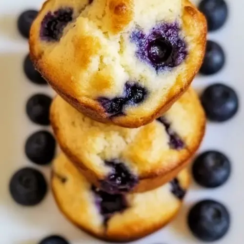 Skinny Blueberry Muffins