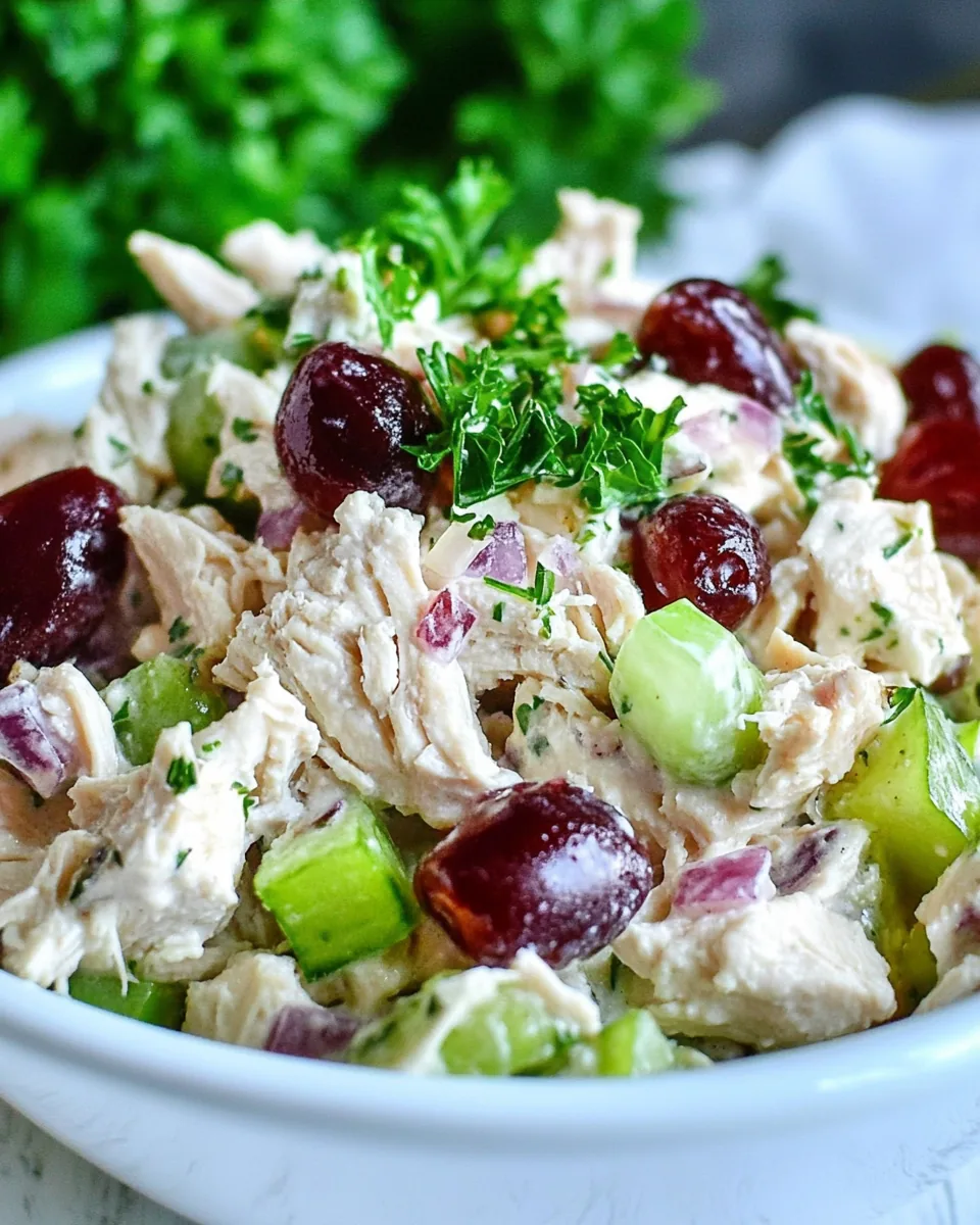 Slow Cooker Chicken Salad