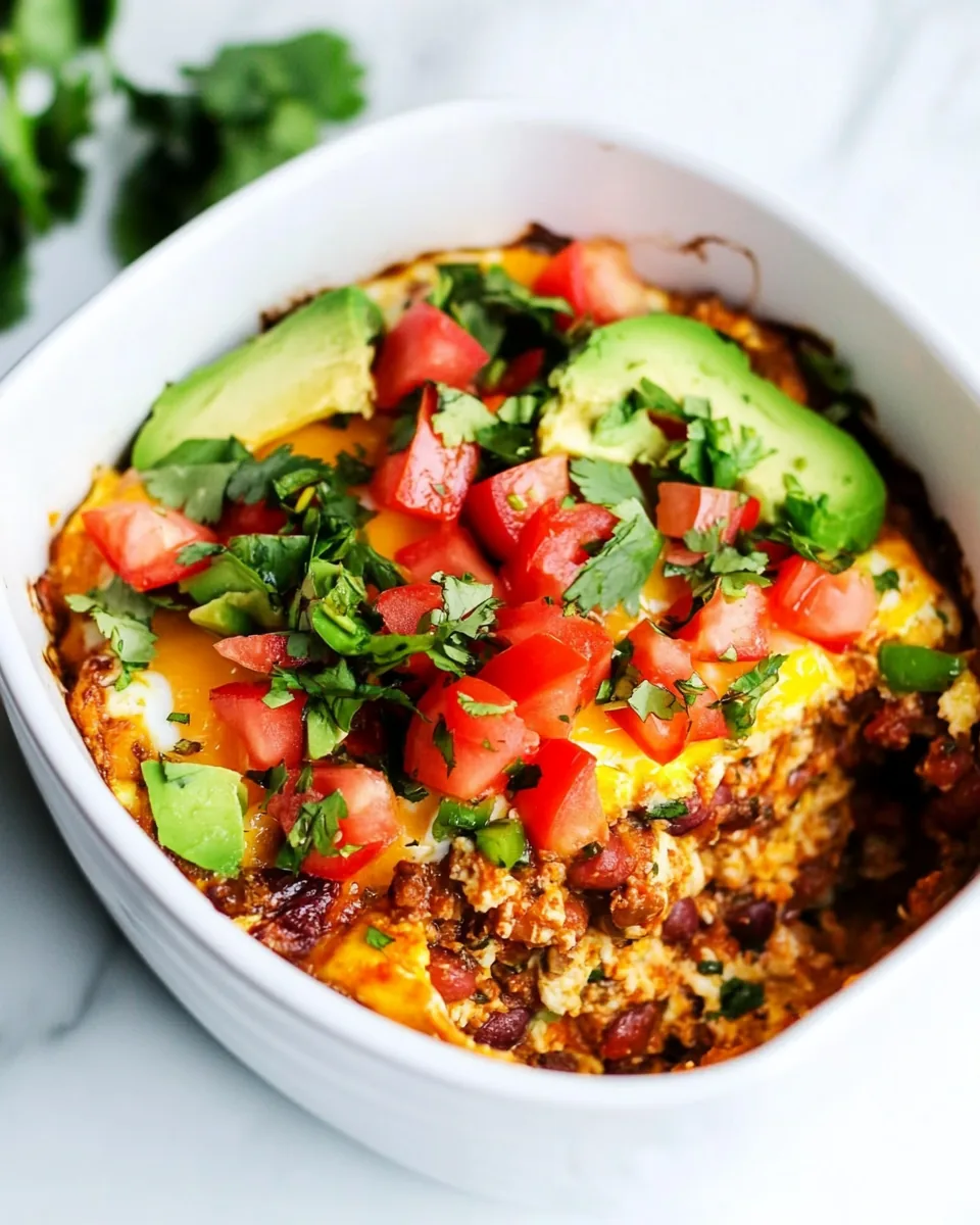 Slow Cooker Mexican Chorizo Egg Casserole
