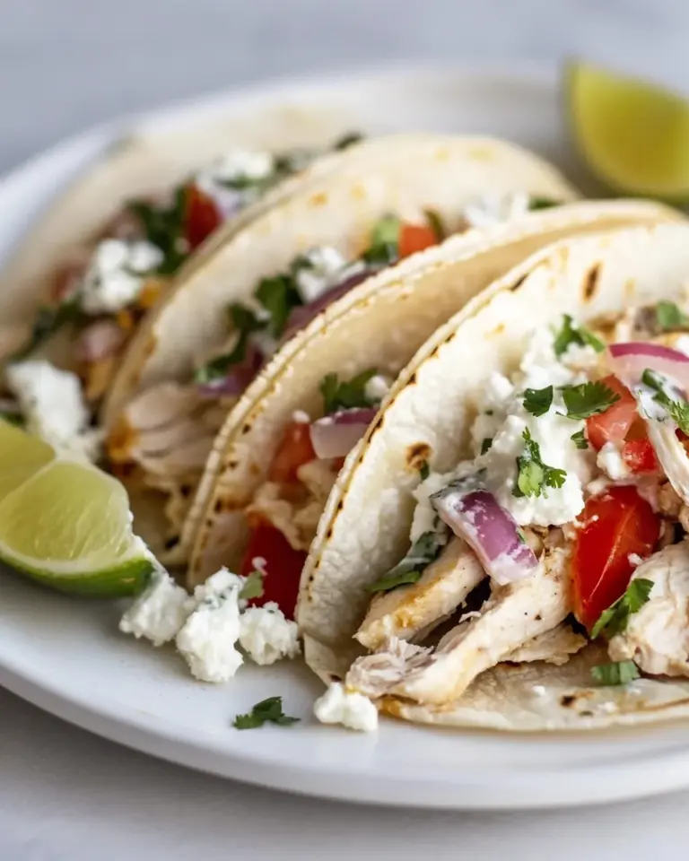 Smoky Roasted Chicken Tacos